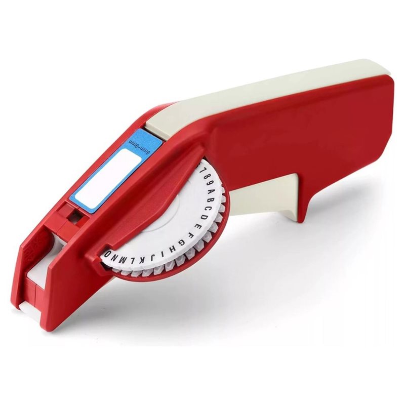 Label Maker - เครื่องทำฉลากแบบกดลายนูนด้วยมือ WCS-DIY, เครื่องมือทำฉลากแบบพกพา, เครื่องมือเขียนตัวอักษร, เครื่องทำฉลากแบบกดลายนูน M1610
