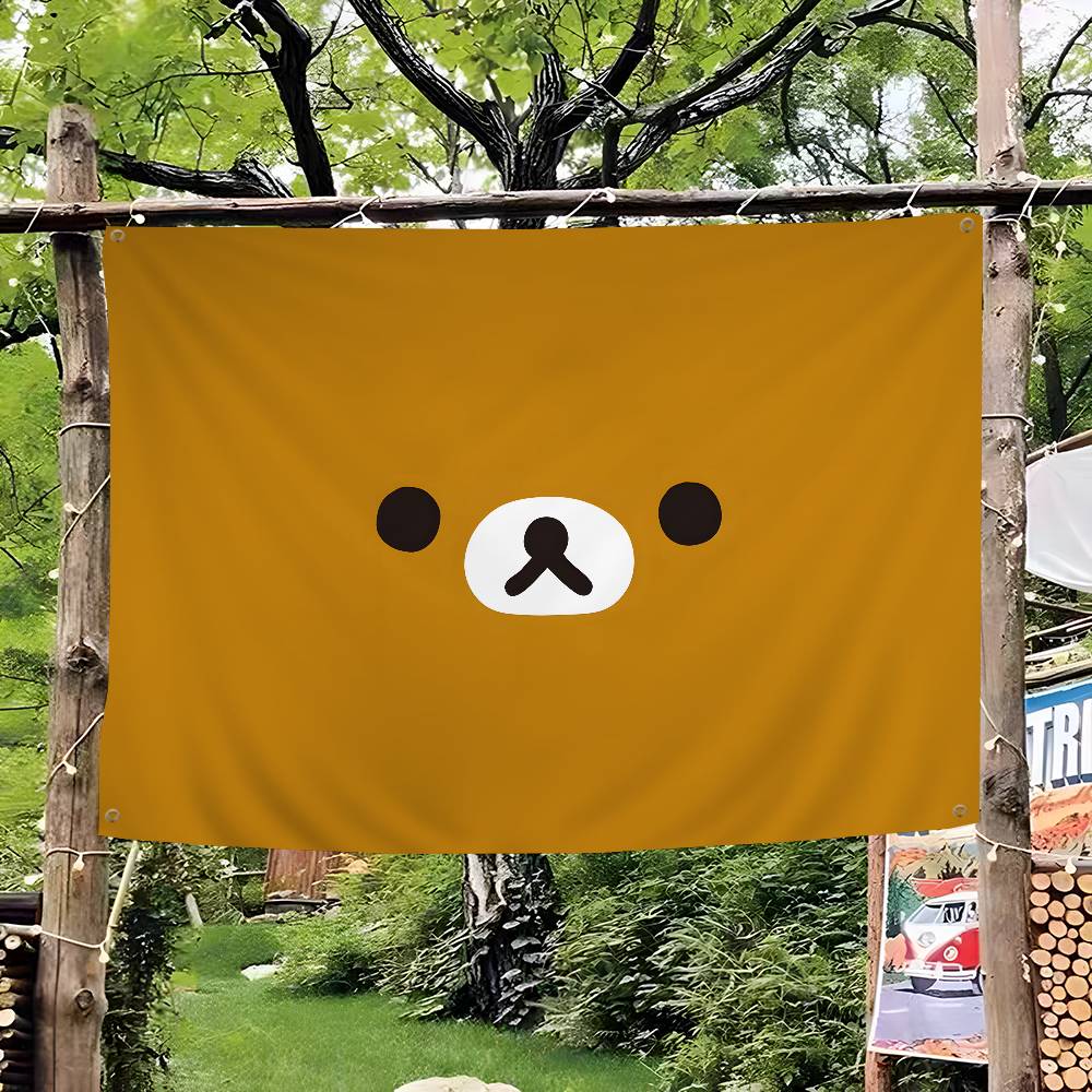 R-Rilakkuma Mellow-Comfy ธงโฆษ - Commercial Printing Company บทวิจารณ์และราคา