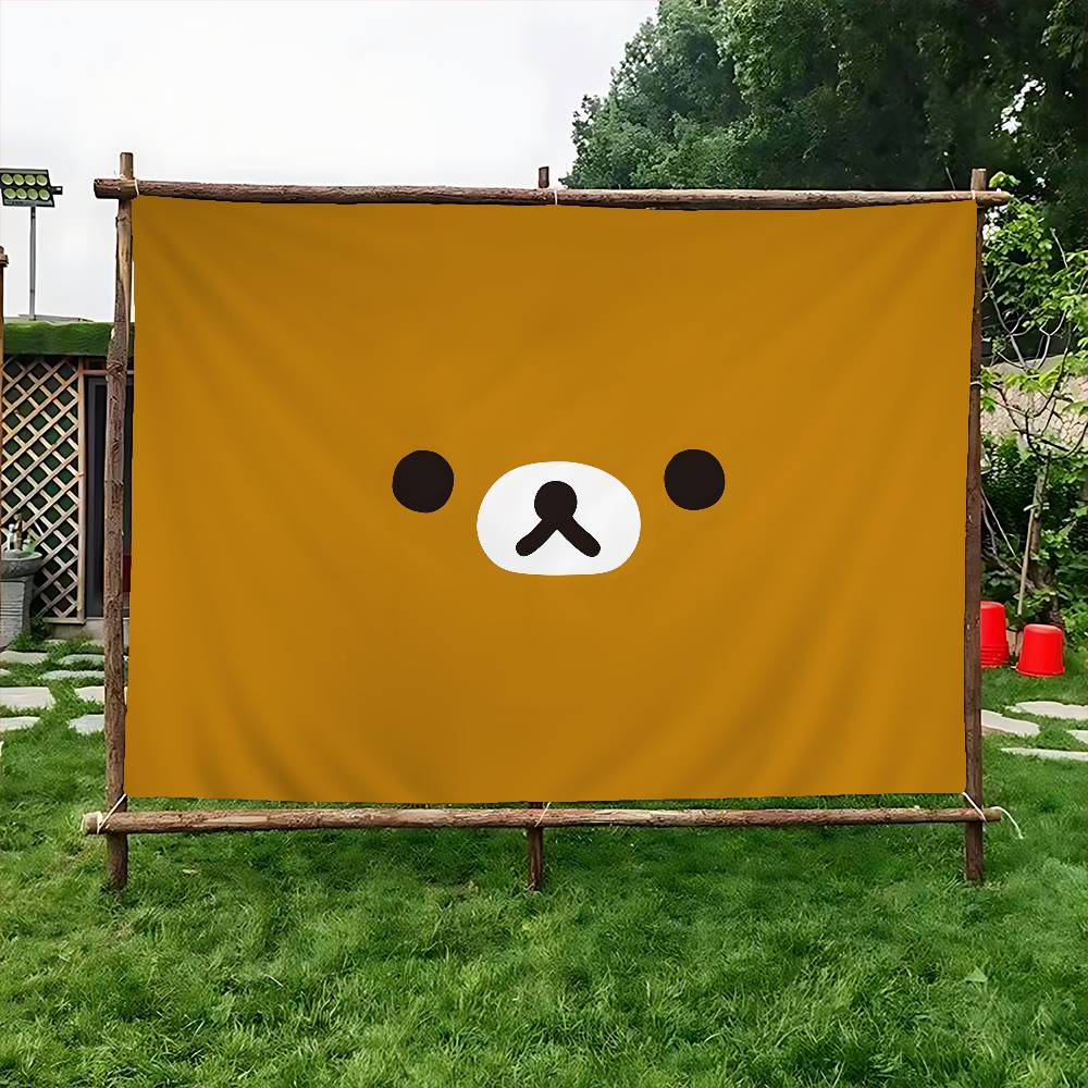 R-Rilakkuma Mellow-Comfy ธงโฆษ - Commercial Printing Company บทวิจารณ์และราคา