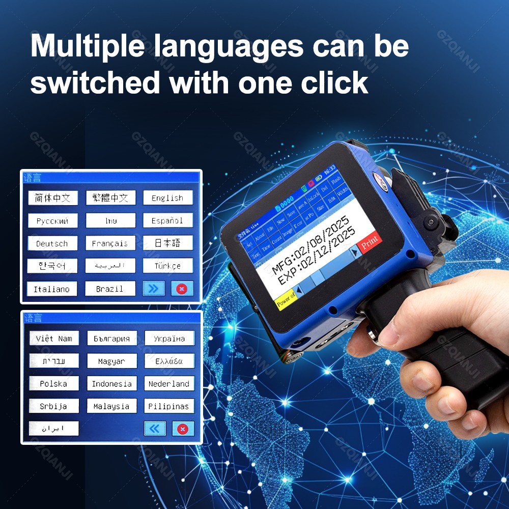 เครื่องพิมพ์อิงค์เจ็ทแบบมือถือ - Label Maker บทวิจารณ์และราคา